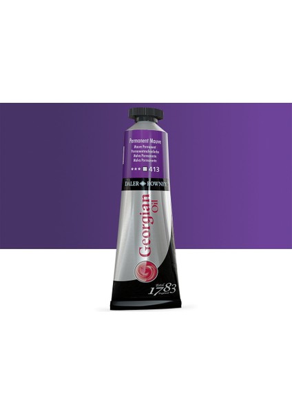 Georgian Yağlı Boya 38 ml Permanent Mauve