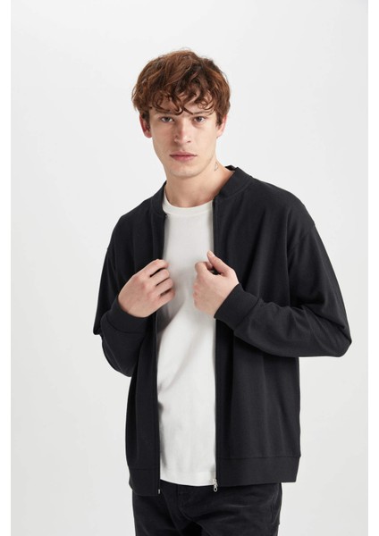 Regular Fit Kolej Yaka Bomber Hırka Z2914AZ23AU modelleri