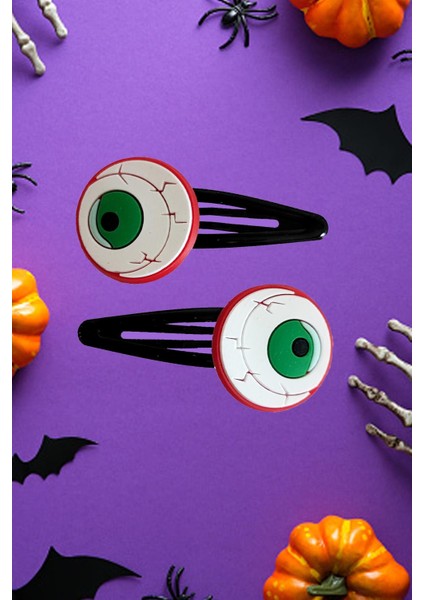 Halloween Cadılar Bayramı Saç Tokası Pens 2'li Set indirimleri