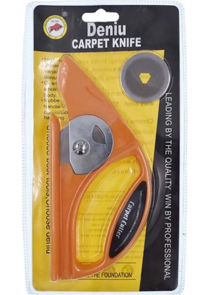 Halı Kenarı Kesim Bıçağı 45MM Yuvarlak Bıçaklı Rulet Kesici fırsatları