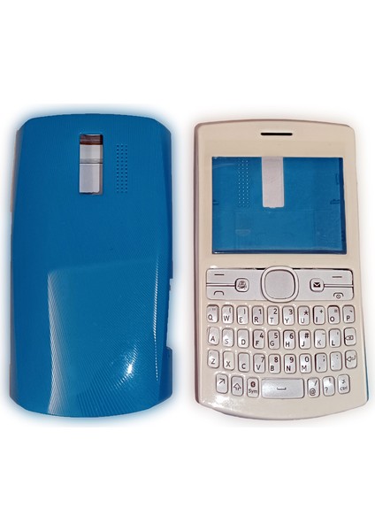 Nokia N205 Kapak Nokia 205 Uyumlu Beyaz Mavi Kapak Ön Kapak Arka Kapak Tuş Takımı fiyatları