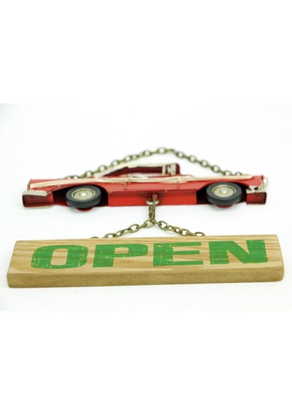 Dekoratif Metal Kapı Yazısı Araba Vintage Dekoratif lik modelleri