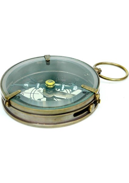 Pusula Bronz Dekoratif lik