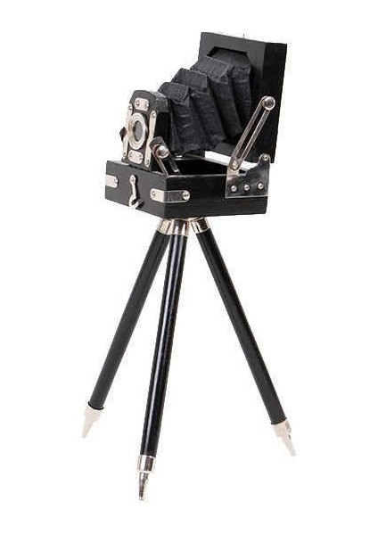 Kamera Tripod Modelli Vintage Dekoratif lik
