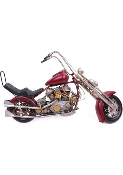Dekoratif Metal Motosiklet Biblo Dekoratif lik