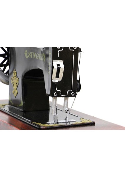 Dekoratif Metal Dikiş Makinesi Vintage Ev Ofis Hediyelik