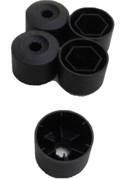 Vw Polo 2013-2023 Bijon Kapağı (5 Adet) 4 Şifresiz+1 Şifreli