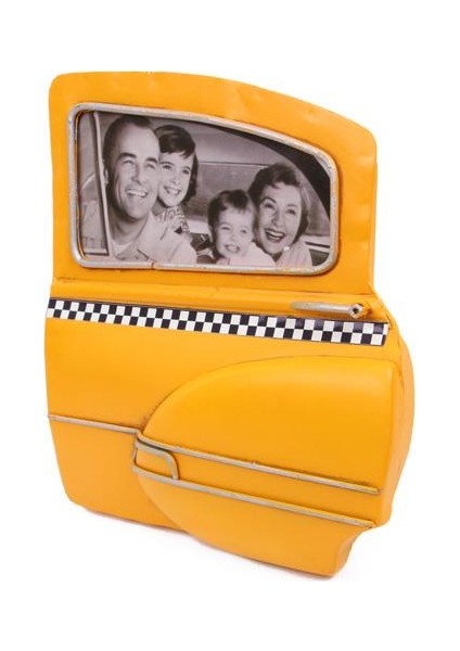 Dekoratif Metal Çerçeve Araba Kapısı Temalı Hediyelik modelleri