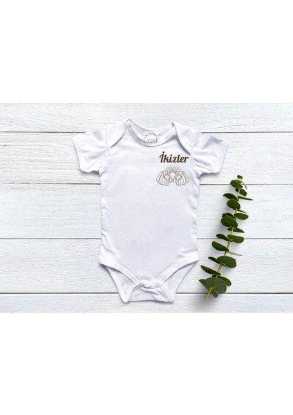 Çıtçıtlı Organik Kumaş Ikizler Burcu Zıbın