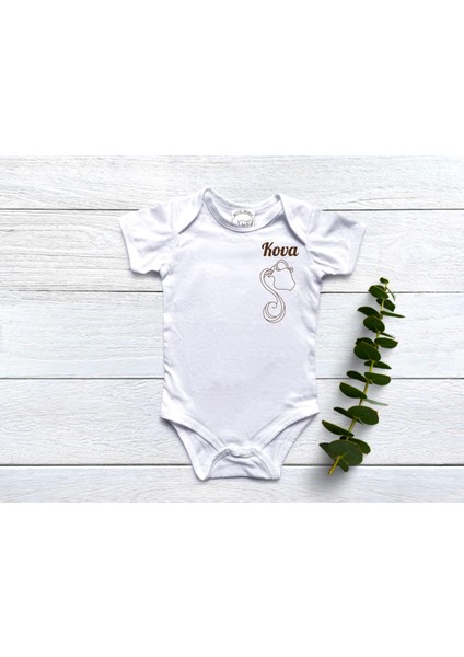 Çıtçıtlı Organik Pamuk Kova Burcu Zıbın