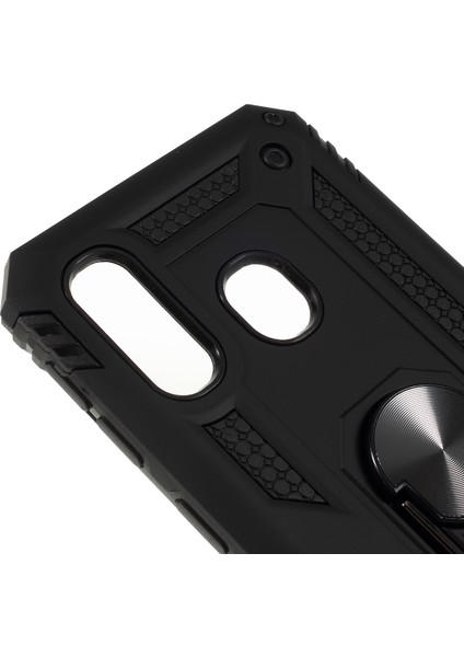 Samsung Galaxy A40 Için 2 Aradan 1 Askeri Düşme Rotasyon Telefon Kapağı - Siyah (Yurt Dışından) fiyatları