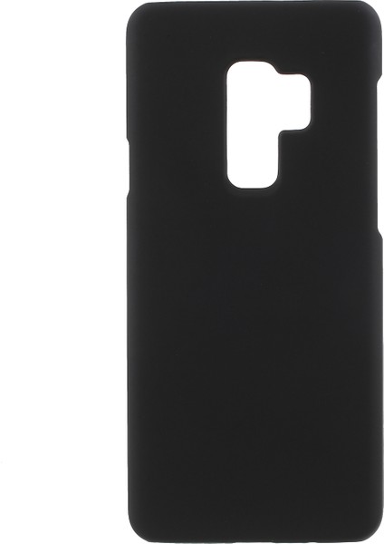 Samsung Galaxy S9+ G965 Ka Sert Plastik Mobil Kılıf - Siyah (Yurt Dışından)