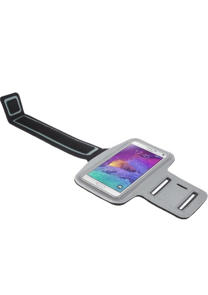 Samsung Galaxy Için Jogging Spor Salonu Kol Bandını Çalıştırma Not 4 N910/NOT 3 N9000/GALAXY A7 Sm -A700F - Gray (Yurt Dışından) modelleri