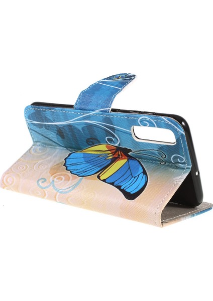 Işıltılı Payetler Jel Pc+Tpu Cep Telefonu Samsung Galaxy A10-BLUE Için Geri Kılıf (Yurt Dışından) fırsatları