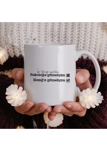 Bir Terapi Yöntemi - Edirne Baskılı Kupa Bardak