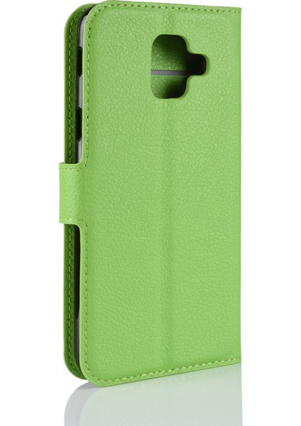 Samsung Galaxy A6 Ayarlanabilir Stand Tasarım Telefon Aksesuarı - Yeşil (Yurt Dışından) modelleri