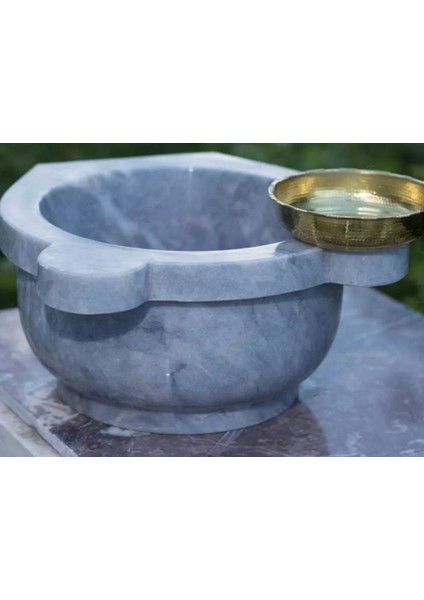 Grı Mermer Duz Kurna fiyatları