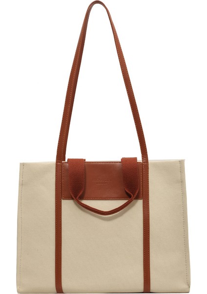 Kanvas Büyük Kapasiteli Omuz Çapraz Askılı Çanta (Yurt Dışından)