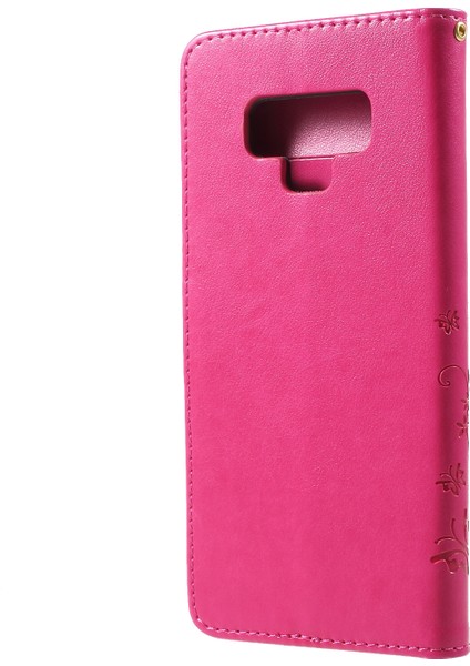 Samsung Galaxy Note 9 - Rose Için Başlangıç Çiçeği Stand Cüzdan Deri Kılıfı (Yurt Dışından) fiyatları