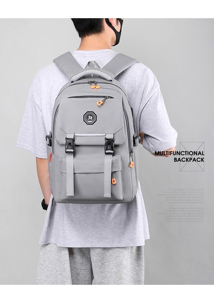 Erkek Çocuklar ve Gençler Için Sağlam ve Dayanıklı Okul Çantaları, Büyük Kapasiteli Sırt Çantaları, Ortaokul ve Lise Öğrencileri Için Basit, Çok Fonksiyonlu Sırt Çantaları (Yurt Dışından) modelleri