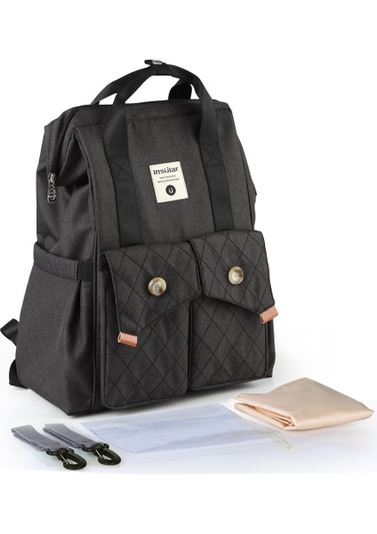 Anne Çantası Bebek Çok Fonksiyonlu Su Geçirmez Anne Çantası Sırt Çantası Anne ve Bebek Çantası Gezi Anne Hamile Kadın Bebek Çantası (Yurt Dışından)