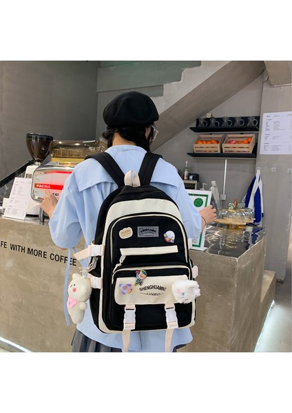 Schoolbag Kadın Yaz Sırt Çantası Lise Öğrencileri Ortaokul Ilkokul Öğrencileri Üçüncü Ila Altıncı Sınıf Sevimli Sırt Çantası (Yurt Dışından) fiyatları