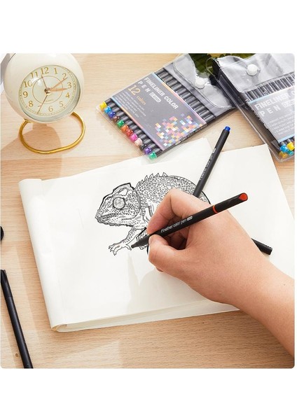 Sımıcg 100'LI Set 0.4 mm Ince Uçlu Yazı ve Çizim Kalemi (Yurt Dışından) fırsatları