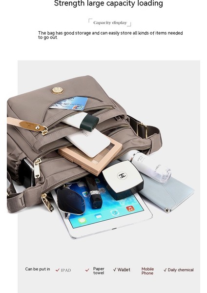 Çok Katmanlı Omuz Çantası (Yurt Dışından) fırsatları