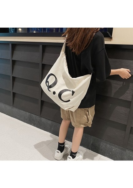 Öğrenci Büyük Kapasiteli Kanvas Crossbody Çanta (Yurt Dışından) modelleri