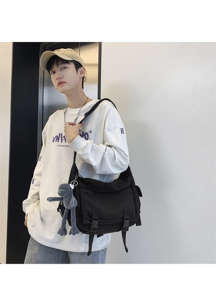 Bebekli Öğrenci Kanvas Çapraz Çanta (Yurt Dışından) modelleri