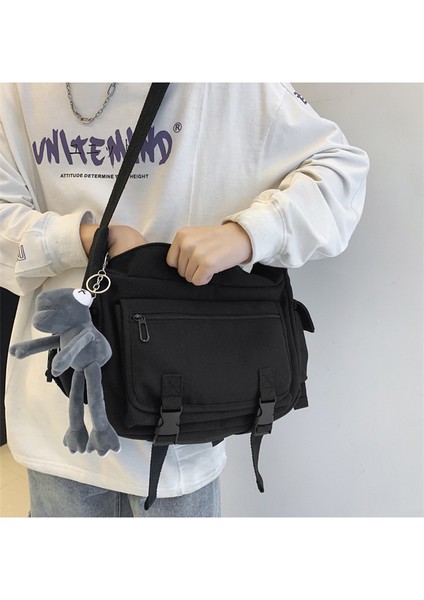 Bebekli Öğrenci Kanvas Çapraz Çanta (Yurt Dışından) fırsatları