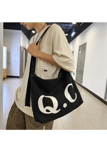 Öğrenci Büyük Kapasiteli Kanvas Crossbody Çanta (Yurt Dışından) modelleri