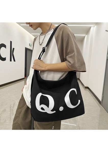 Öğrenci Büyük Kapasiteli Kanvas Crossbody Çanta (Yurt Dışından) fırsatları