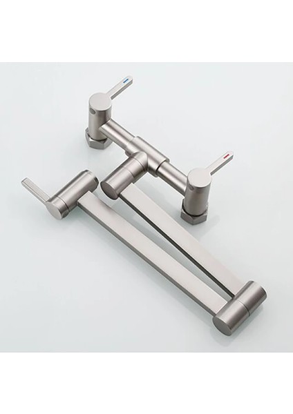 Mutfak Evye Bataryası Tezgah Üstü Katlanır 2 Akış Ayarlı Mat Krom Nikel Ithal Yeni 5 Yıl Güvenceli fırsatları