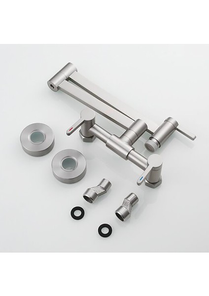 Mutfak Evye Bataryası Tezgah Üstü Katlanır 2 Akış Ayarlı Mat Krom Nikel Ithal Yeni 5 Yıl Güvenceli indirimleri