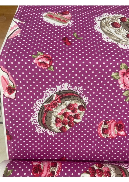 Pasta Desen,Dertsiz,Punch, Masa Örtüsü,Kırlent,Fon Perde Için Kumaş 100 x 180 cm