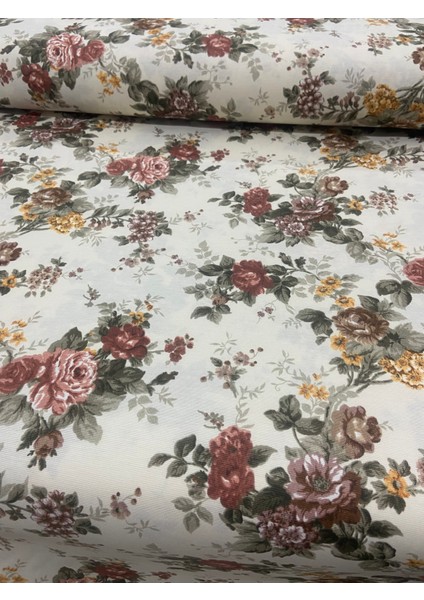 Eskitme Çiçek,Dertsiz,Punch, Masa Örtüsü,Kırlent,Fon Perde Için Kumaş 100 x 180 cm modelleri