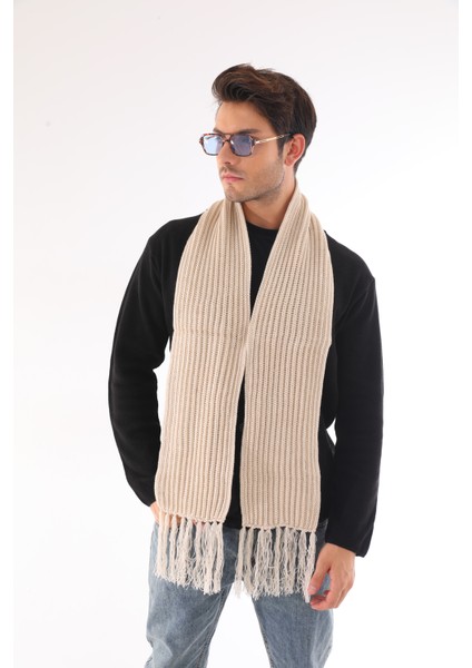 Erkek Selanik Örme Atkı