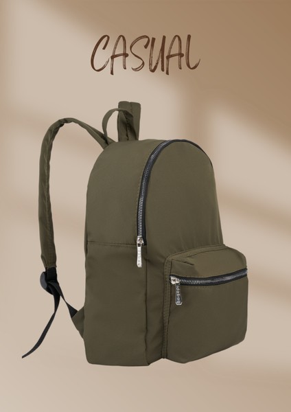 Idabag Casual Trend Midi Günlük Sırt Çantası Haki modelleri
