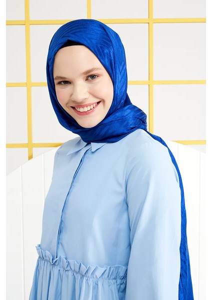 Hilal Uslu Ipeksi Jakar Italyan Şal Zikzak Desen - Saks modelleri