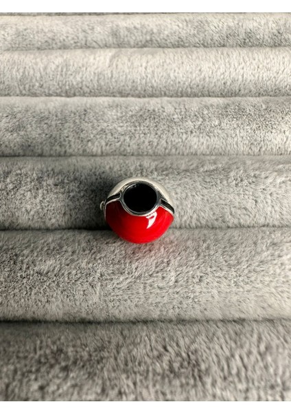Gümüş S925 Damgalı Pokemon Topu (Poke Ball) Charm fiyatları