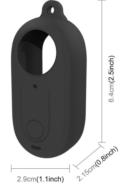 INSTA360 Go 3 Kamera Için Lens Kapaklı Silikon Kılıf (Yurt Dışından)