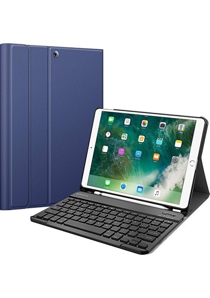 Apple iPad Air 4 10.9 2020 (4.nesil) Kılıf Seri A2316,A2324,A2325,A2072 Yatay Standlı Kalem Bölmeli Bluetooth Klavyeli Deri Kapaklı Kılıf