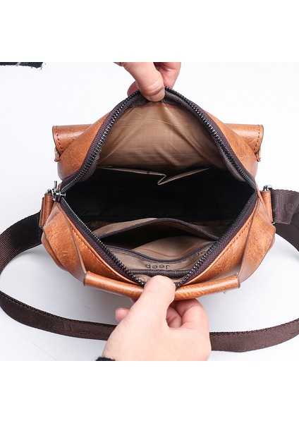 Cüzdanlı Moda Pu Deri Omuz Çantası 2'si 1 Arada Set (Yurt Dışından)