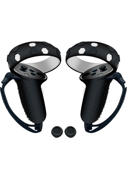 Oculus Quest 2 Aksesuarları Için Kumanda Kolu Silikon Koruyucu Kapak (Yurt Dışından)