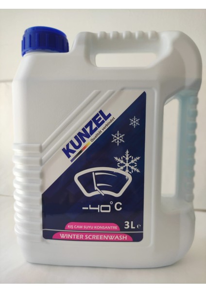 Kış Cam Suyu Konsantre - 40 Derece 3 Litre