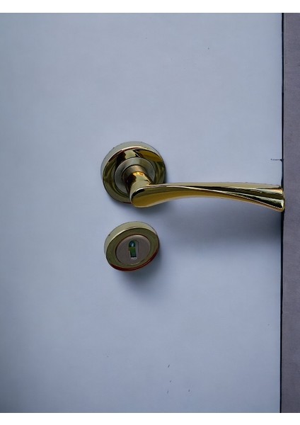 Panel Kapı Kolu Çoçuk Odası Kapu Kolu Sağlam Yay Mekanızması Metal Döküm Kulp Uzun Ömürlü Gold Renk fiyatları