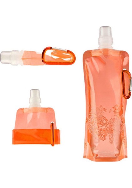 0.5l Silikon Su Şişesi - Siyah (Yurt Dışından)