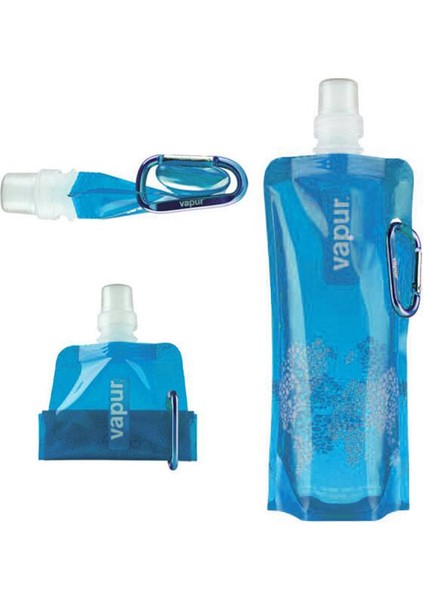 0.5l Silikon Su Şişesi - Mavi (Yurt Dışından)