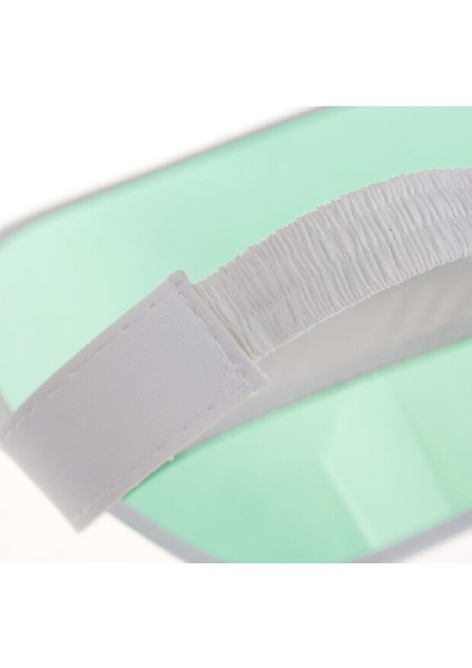 Pvc Güneş Vizörlü Şapka - Kırmızı (Yurt Dışından)